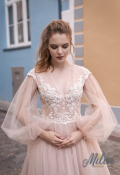 Свадебное платье «Вилина без рукавов»