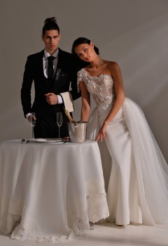 Свадебное платье «Альциона со шлейфом»