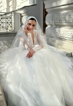 Свадебное платье «Сабадель»