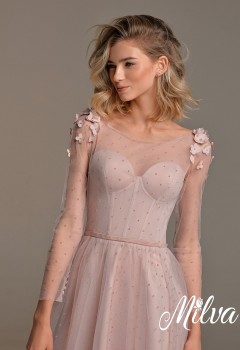 Свадебное платье «Милли лиловый»