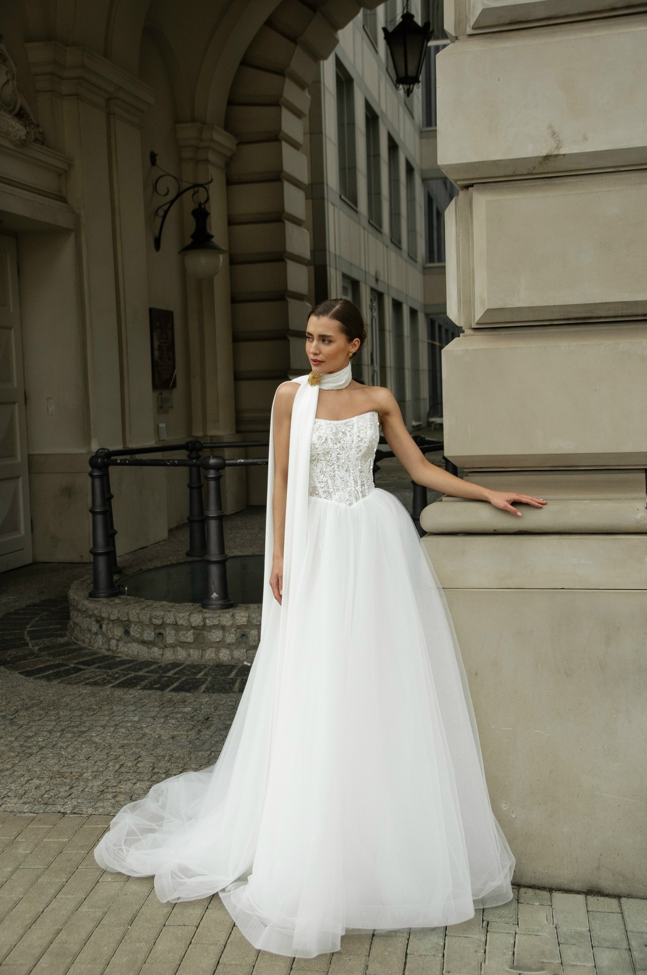 Свадебное платье «Салю»