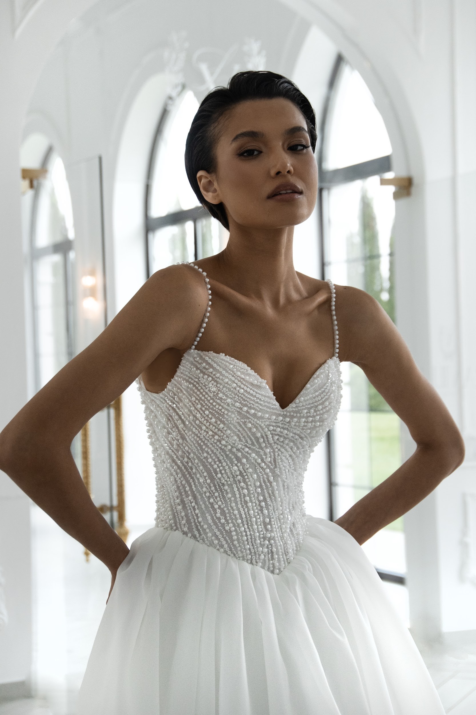 Свадебное платье «Неаполь фатин»